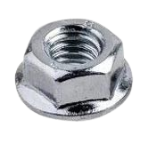 Serrated Flange 2H Hex Nuts